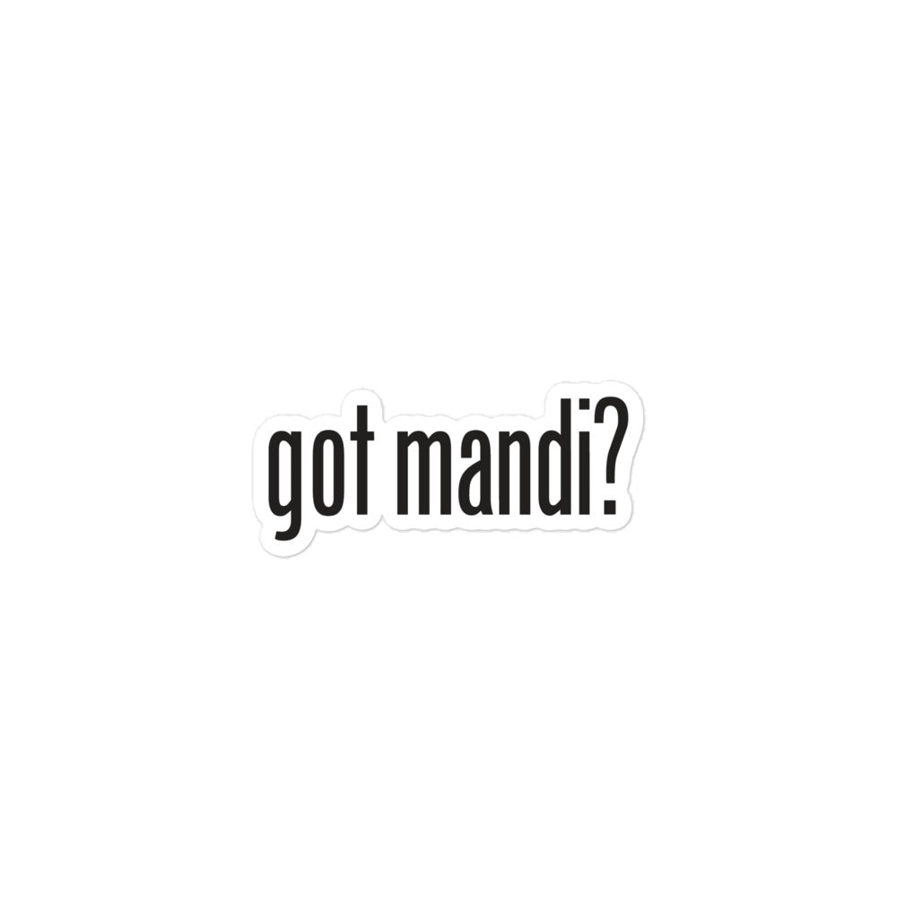 Got Mandi?