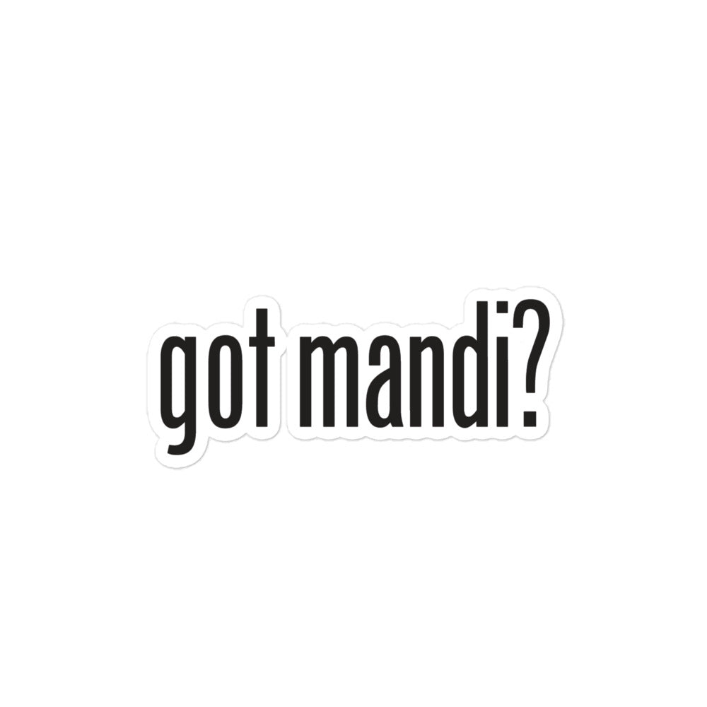 Got Mandi?