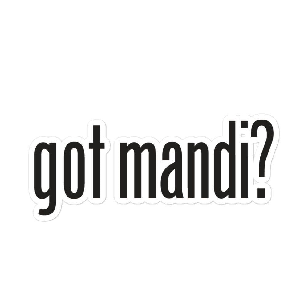 Got Mandi?